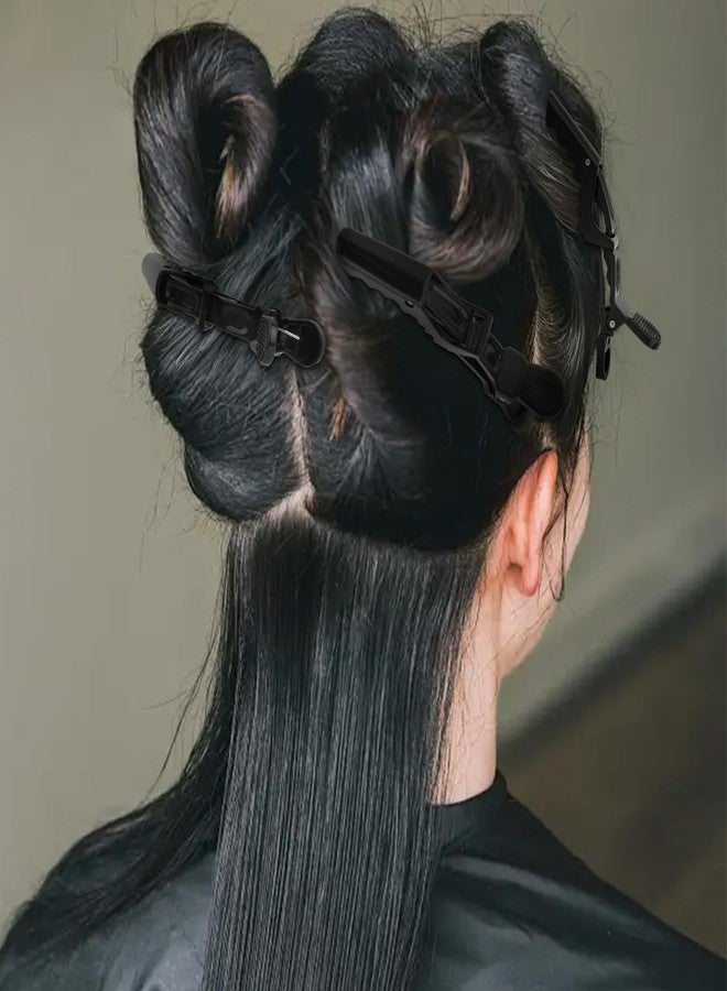 Amariver 30-Pack Alligator Hair Clips for Styling - Professional Non-Slip Hair Clamps for Women & Girls (Pink, Mint, Sage, Lavender, Blue, Black) - Image 4